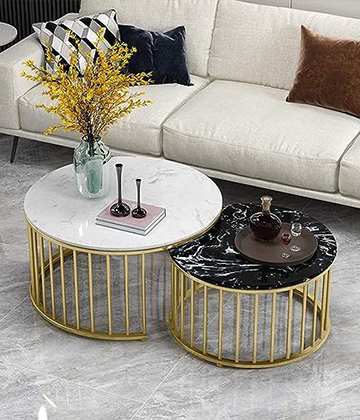 Stainless steel coffee/ centre Table Round